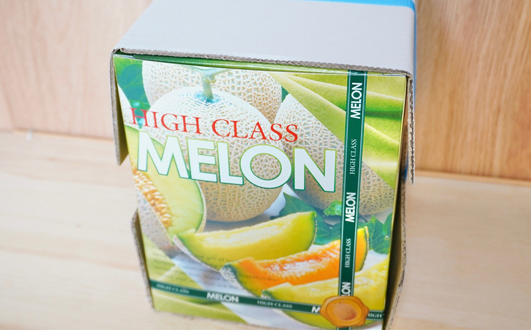 【生産者直送】☆秋作☆ マスクメロン 1玉 合計約1.6kg以上