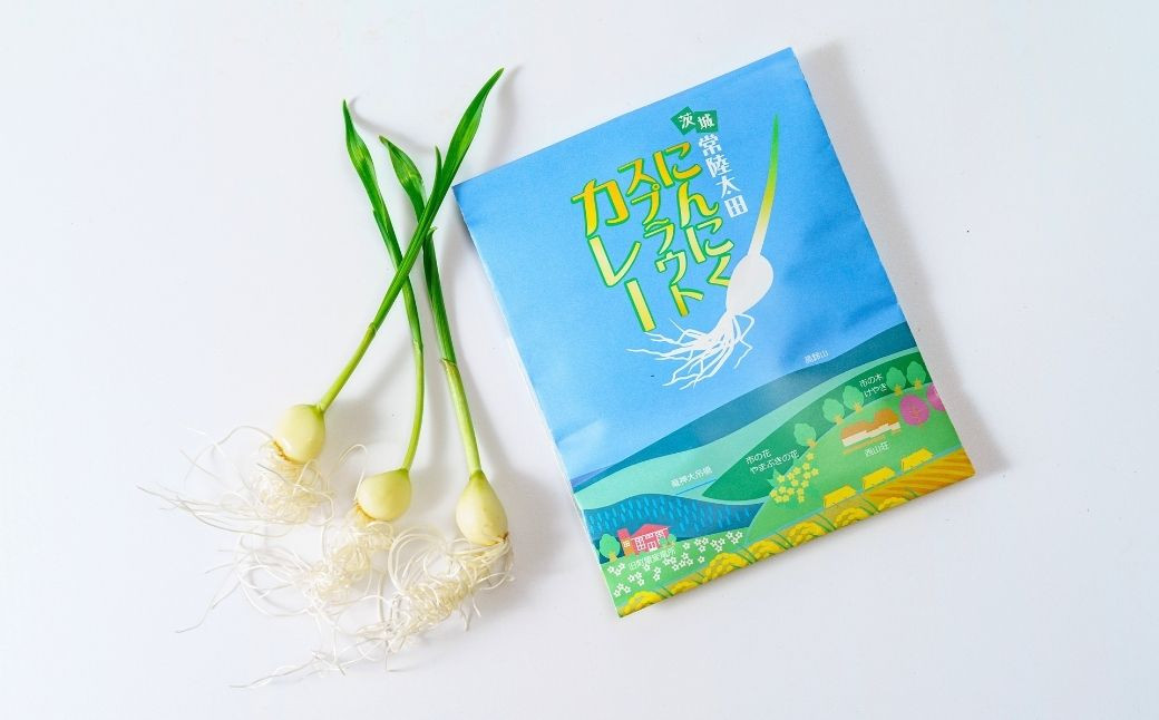 銘柄豚ローズポーク入り!テレビでも紹介された話題のご当地カレー「にんにくスプラウトカレー」