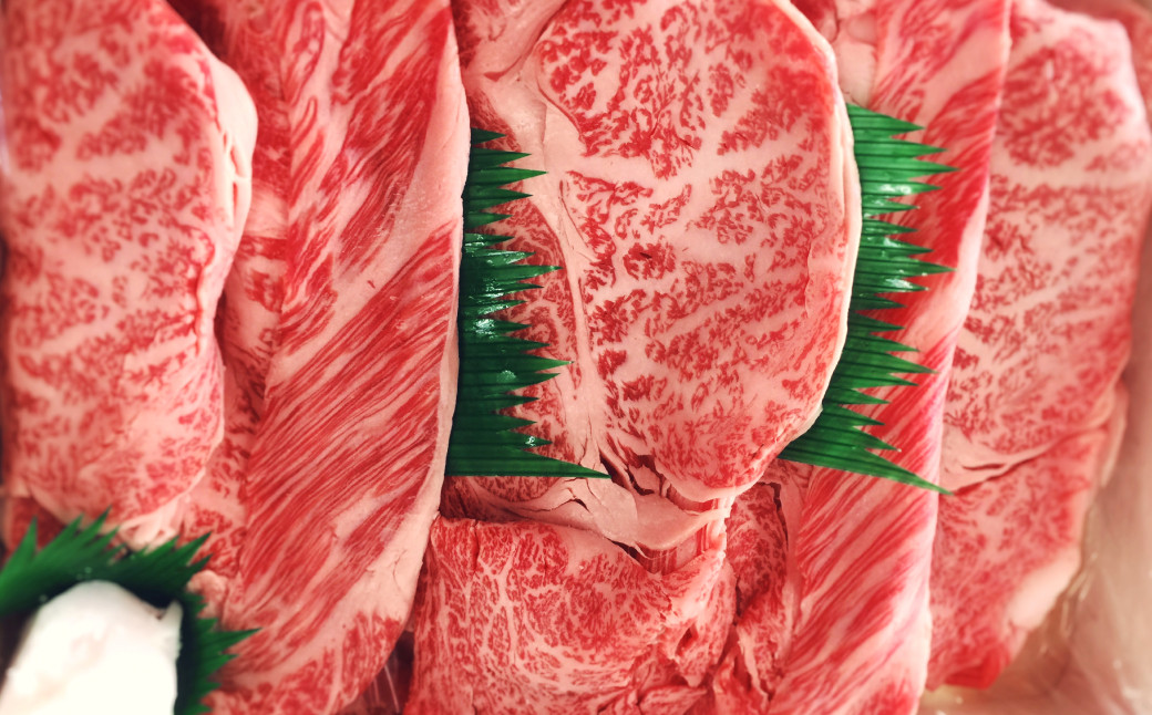 愛媛県産 黒毛和牛 雌牛 いしづち牛肩ロース すき焼き しゃぶしゃぶ用 500g(669)