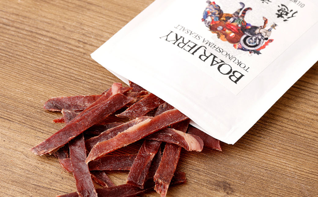 OILWORKS × NICKJERKY 徳之猪ジャーキー 1袋