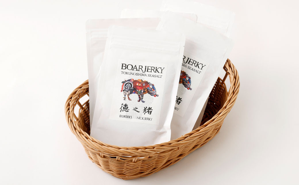 OILWORKS × NICKJERKY 徳之猪ジャーキー 1袋