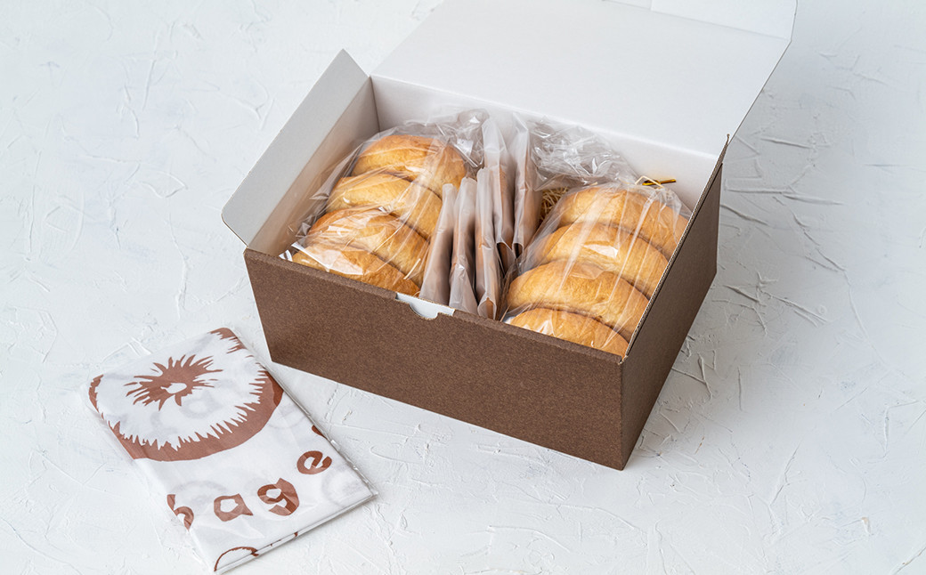 Katasumiベーグルのオリジナル手ぬぐい付き