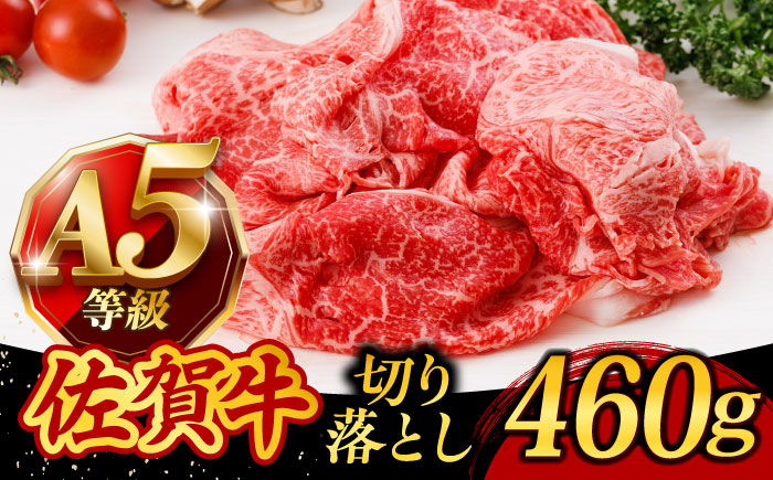 佐賀牛 切り落とし 460g 佐賀県 武雄市 /焼肉どすこい [UCC010] 佐賀県産 牛肉 切り落とし スライス