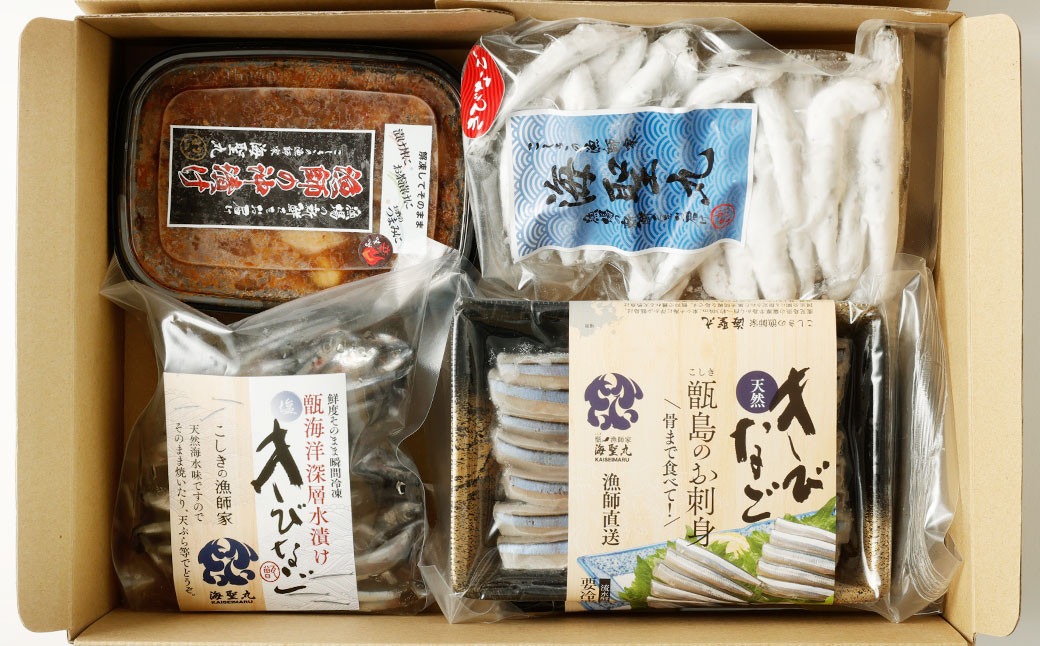  こしき島からの贈り物 甑の海 満喫セット