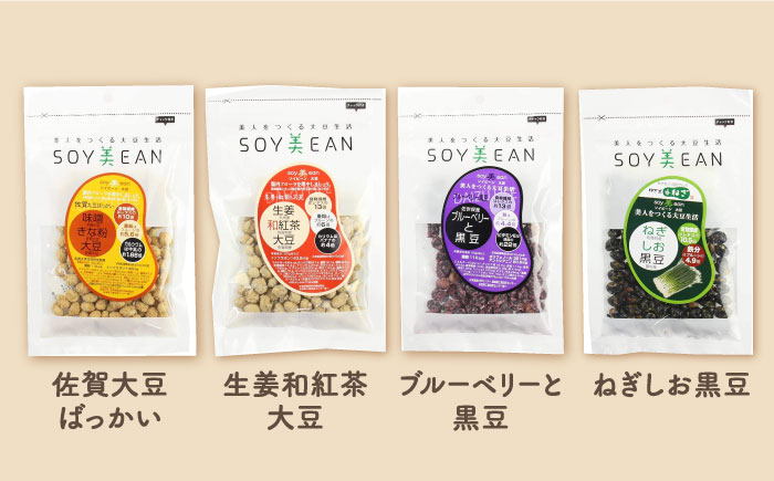 【国内線機内のおつまみに採用】SOY美EAN 10袋セット /宮本邦製菓 [UBN005] お菓子 おかし おつまみ 大豆 大豆
