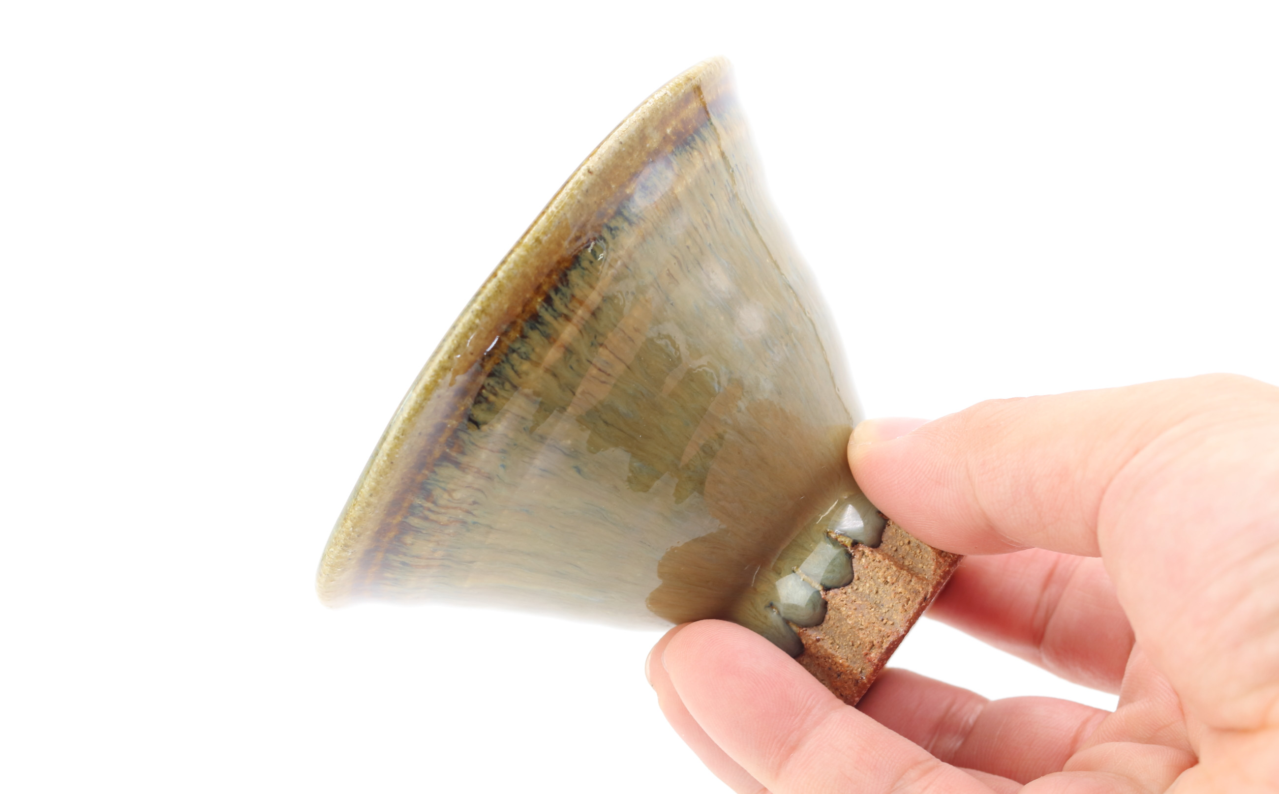 佐志山窯 青唐津馬上盃