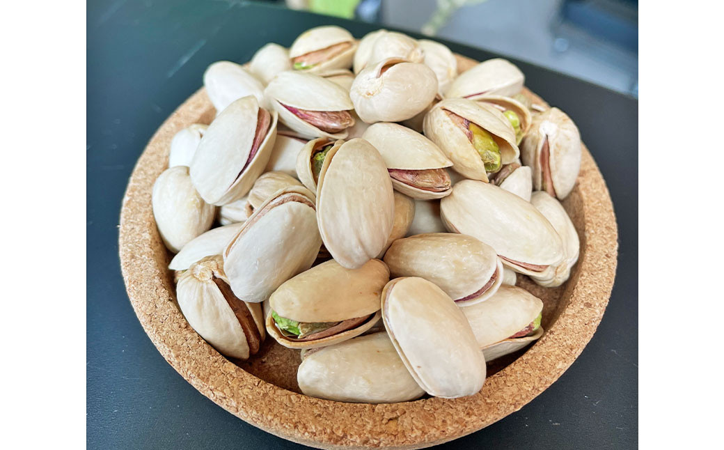 間食美人ナッツ 素焼きピスタチオ 65g×6袋 計390g 【自家焙煎】