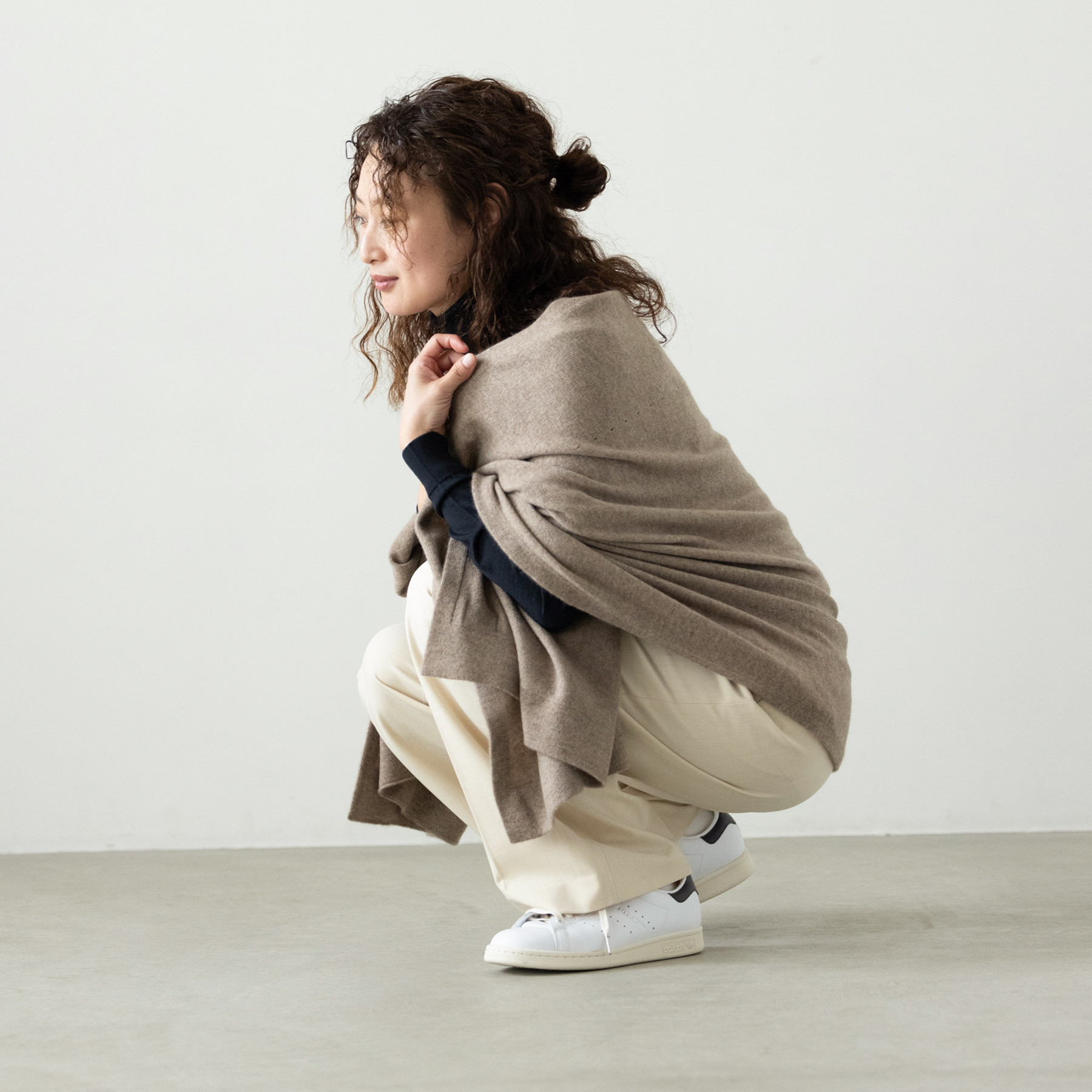 ※着用イメージ画像のカラーは「ブラウン」ですが、本返礼品は「ベージュ」です。