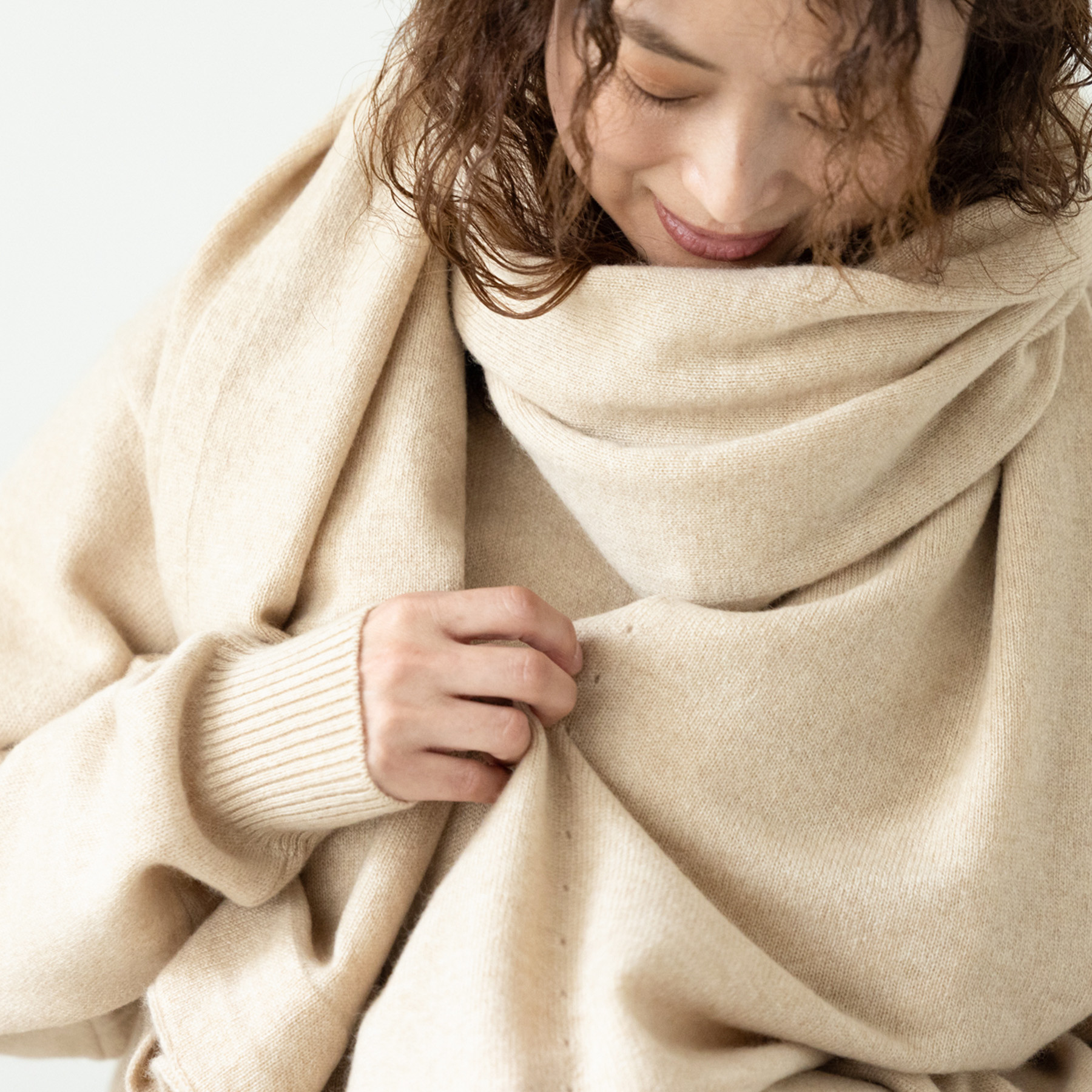 ※着用イメージ画像のカラーは「ベージュ」ですが、本返礼品は「ブラウン」です。