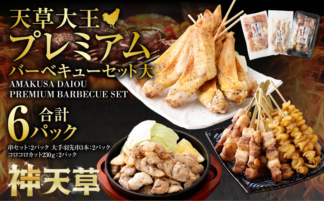 天草大王プレミアムバーべキューセット（大）