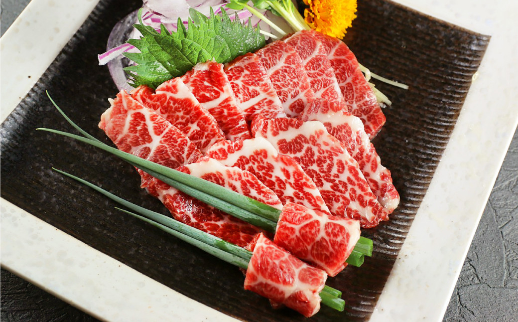 特上トロ 馬刺し スライス 約 200g