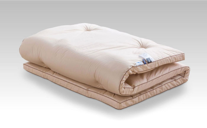 羊毛 敷布団 多層式健康パッド シングル 布団 敷布団 快眠  吸湿 通気性 高反発 低反発 日本製 天然素材 手作り コットン