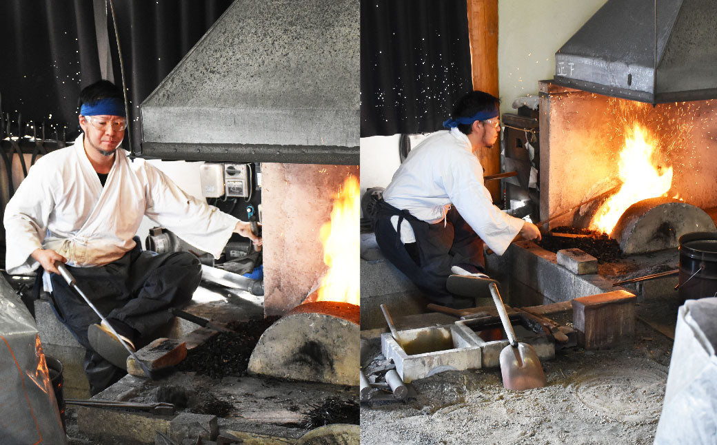 兄弟子と共に伝説の名刀「蛍丸」復元を手がけた　興梠房興日本刀鍛錬場見学チケット（1名様分）お土産付き！