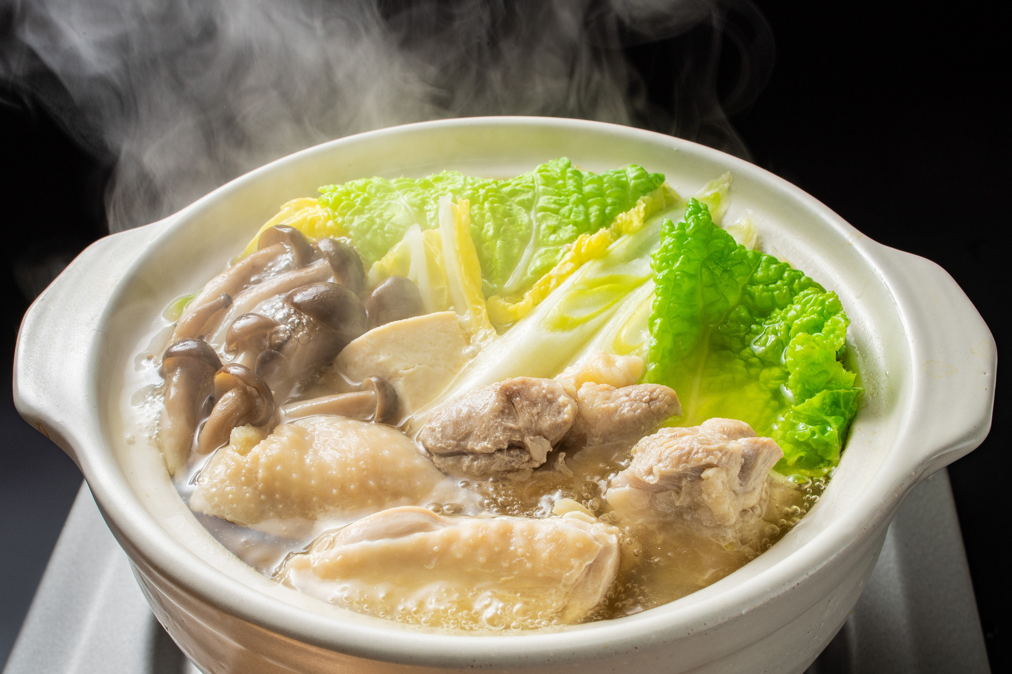 福岡限定！ はかた地どり 水炊き セット 3～4人前