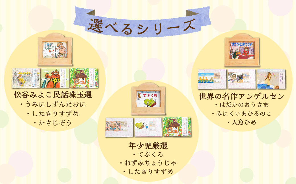 選べる 紙芝居たて