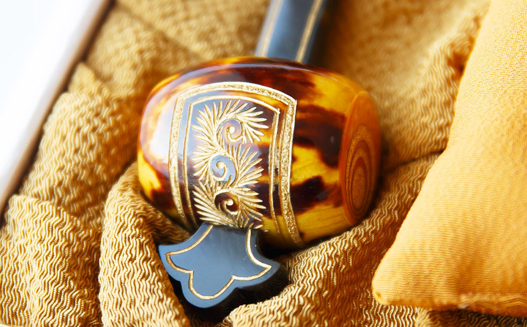 【限定1】本べっ甲福槌(豆) ／ 鼈甲 べっこう べっ甲 お祝い 縁起物 福槌 小槌 こづち 長崎県 長崎市