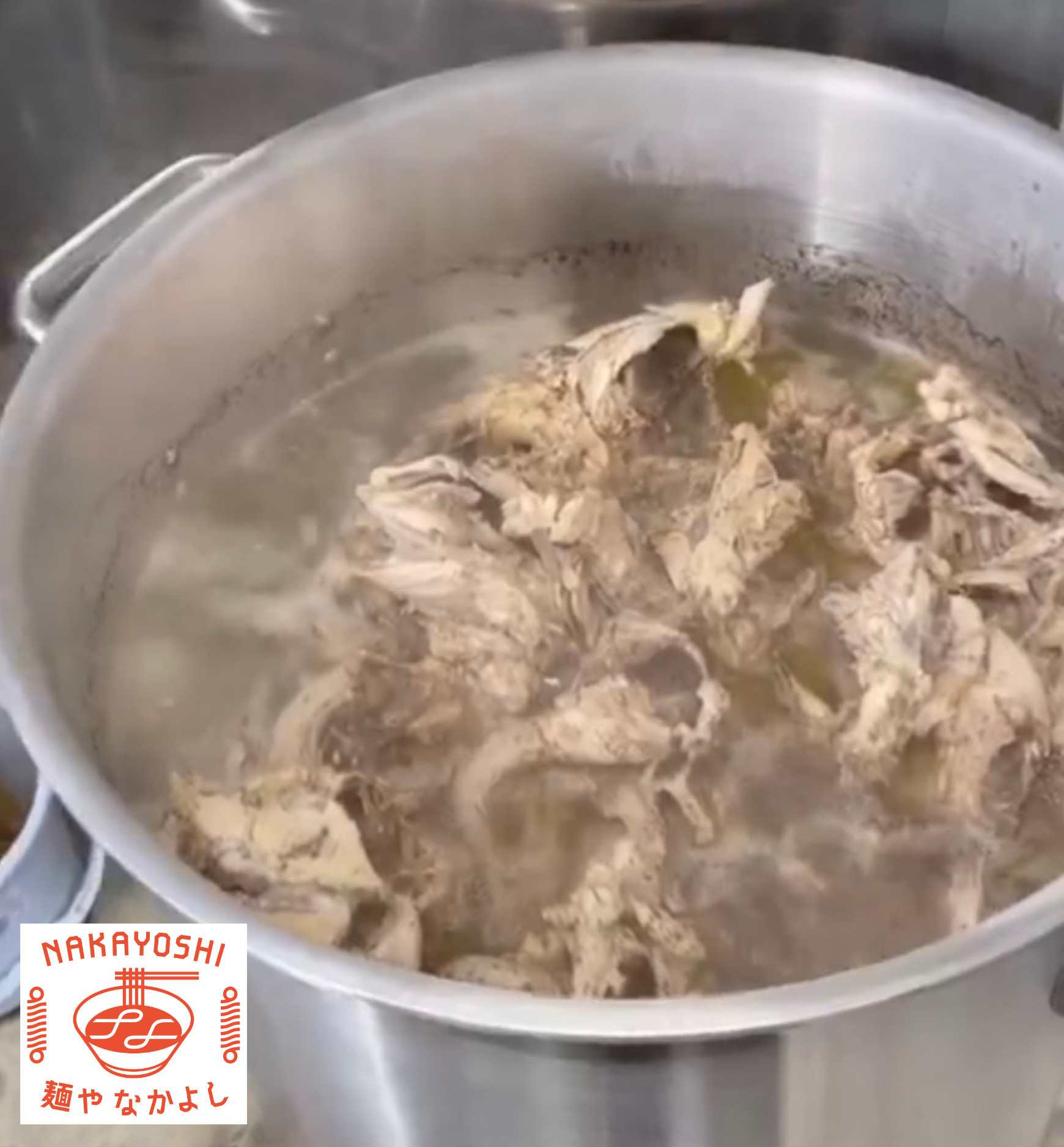 スープ製造の様子