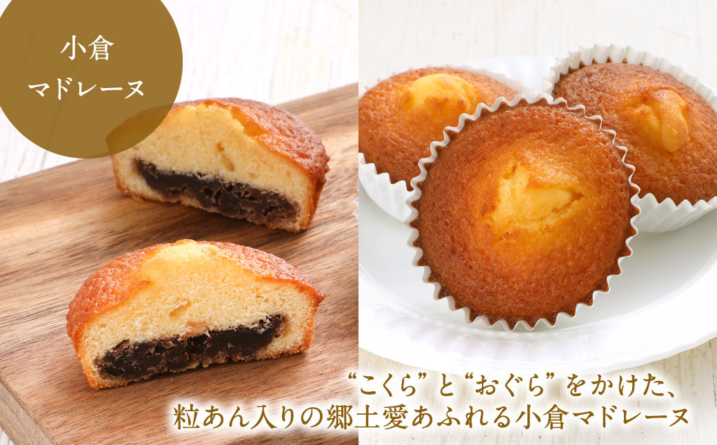 専門店のフィナンシェ・小倉マドレーヌ 詰め合わせ 各5個入り