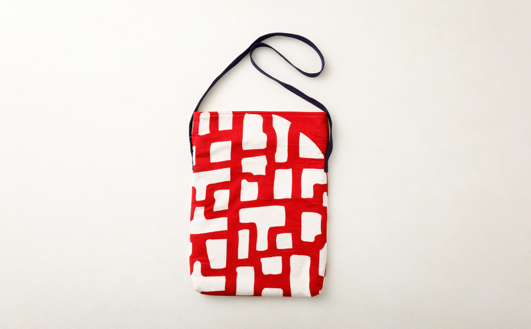 【昼しづかなる唐寺や】ショルダーバッグ・レターセット / バッグ ファッション 手紙 便箋 セット 長崎県 長崎市