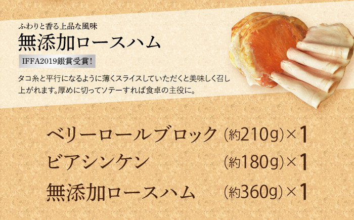 無添加 ハム ロースハム 冷凍 おすすめ セット 定期便 定期 毎月