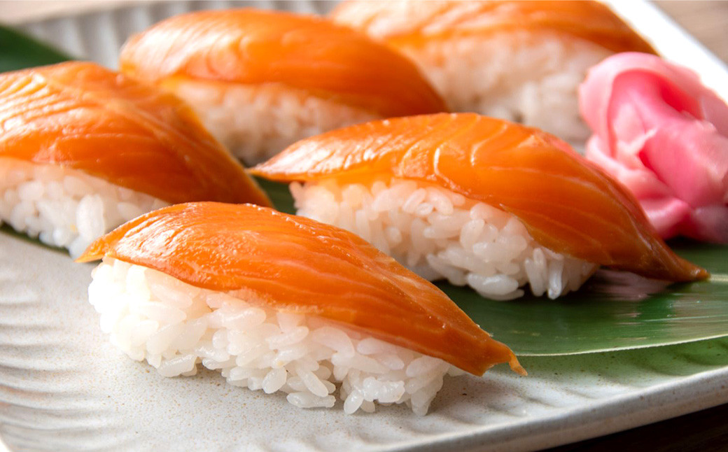 高知の海鮮丼の素 「サーモンの漬け」 約80g×5パック