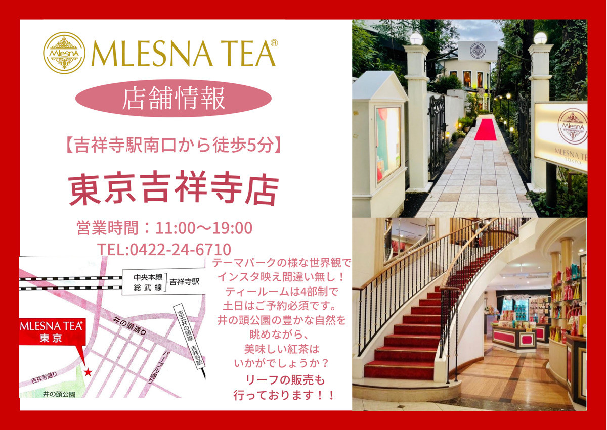 【ムレスナティー東京】ティー ペアチケット チケット