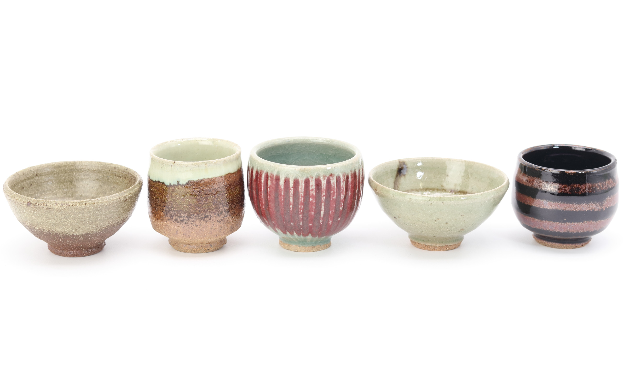 大草野螢窯 ぐい呑 5客組