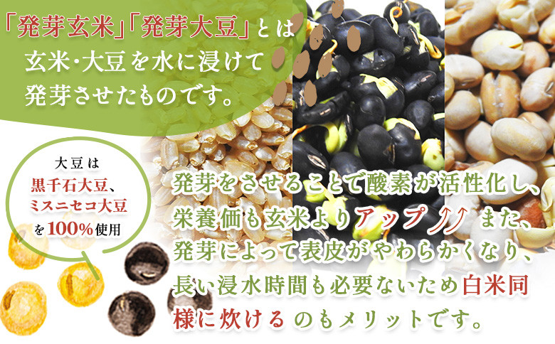 【12回定期便】【薬膳ご飯】【有機肥料使用／無農薬・無化学肥料･備蓄用向き】鑑定米の発芽三昧1.4kg（350g×4）水田環境鑑