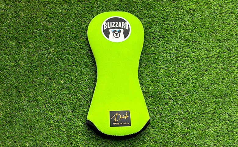 【G02-DR-NM】ヘッドカバー ライトグリーン(ドライバー用)ネームプリント付き(3文字まで)