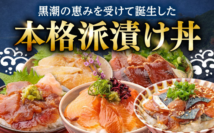 海鮮 漬け丼 セット パック 小分け タイ  鯛 マグロ まぐろ 鮪 カンパチ  鰹たたき カツオ サバ さば 鯖 おかず 簡単