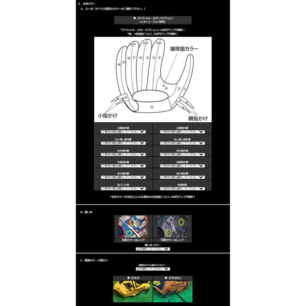 オーダーフォームイメージ