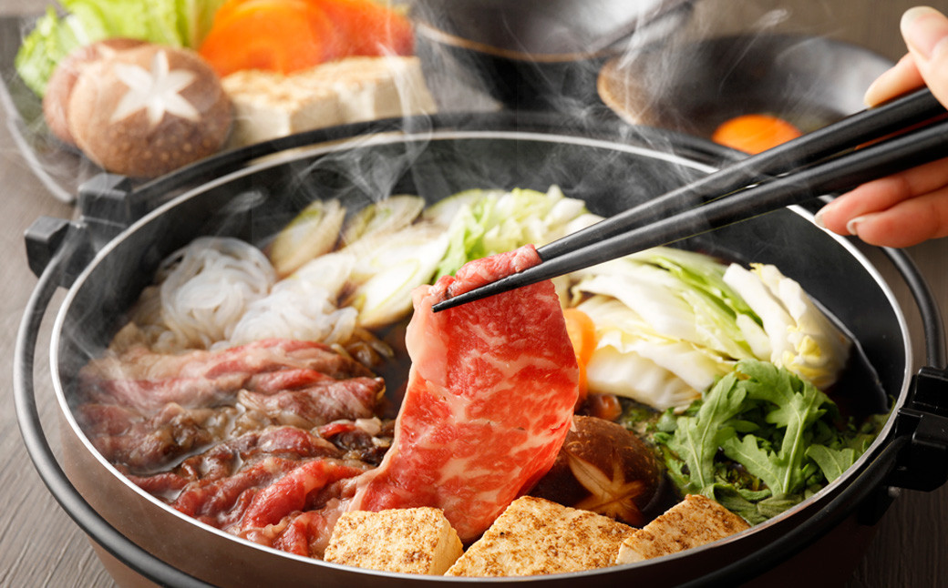 【3ヶ月定期便】くまもとあか牛リブロース すき焼き用2.0kg(500g×4)