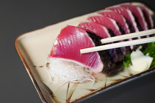 天日塩で食べるのもおすすめ