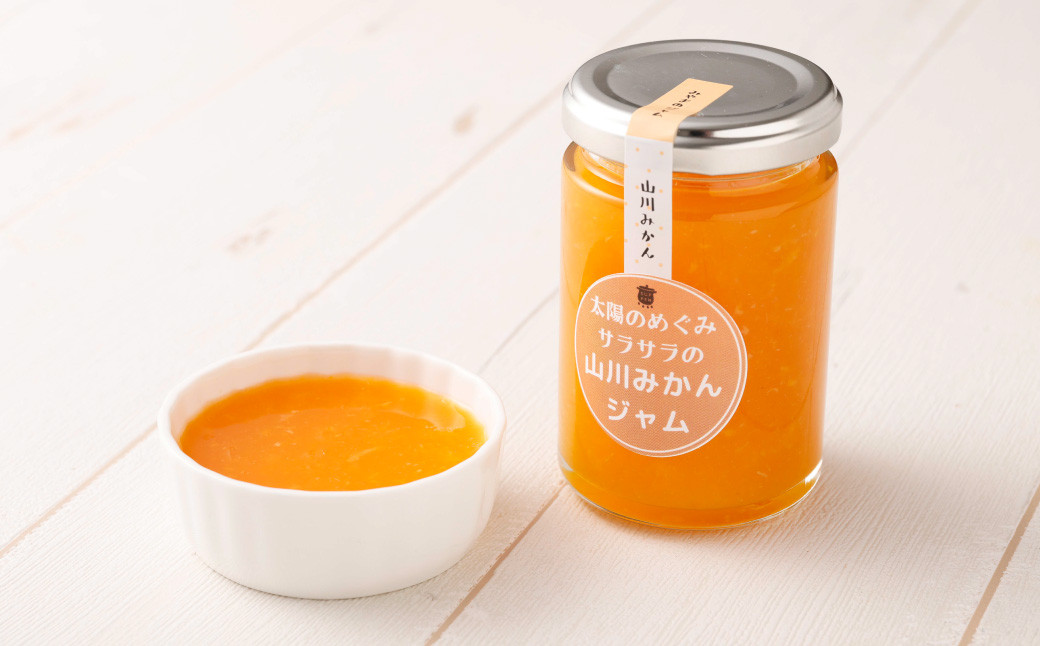 太陽の恵み みやまのジャム 山川みかん6本入