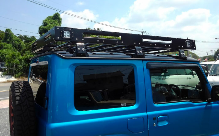 ルーフラック ジムニー 専用 ルーフキャリア 車 アウトドア キャンプ カスタム 贈答 ギフト おすすめ 人気 岐阜県 恵那市