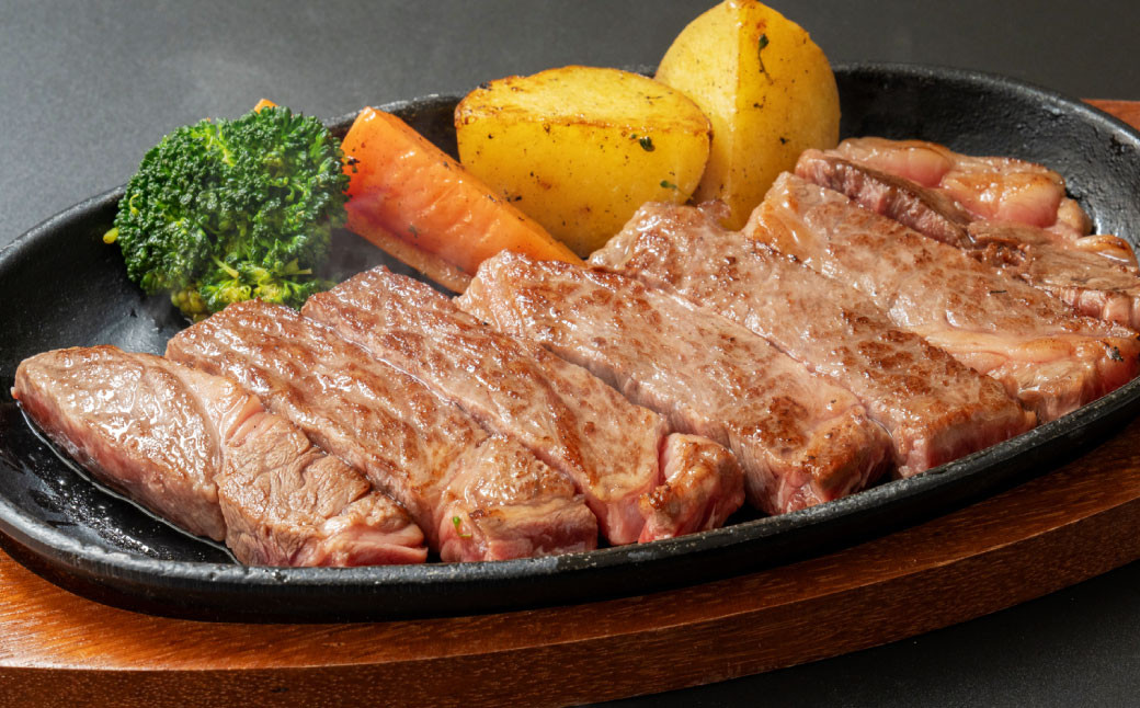 【数量限定】村上牛 ロースステーキ 約500g（約250g×2枚）