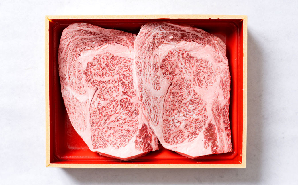 【数量限定】村上牛 ロースステーキ 約500g（約250g×2枚）