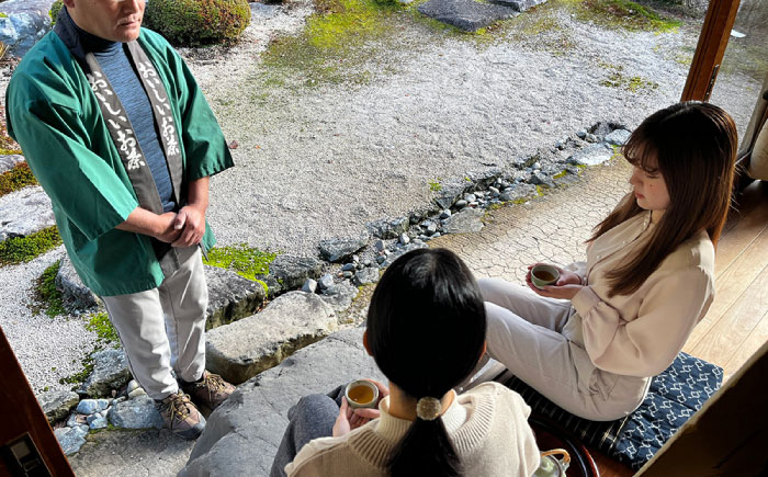 坐禅 座禅 体験 出雲旅 出雲 庭園 お茶 茶道 リトリート ととのえる 日帰 