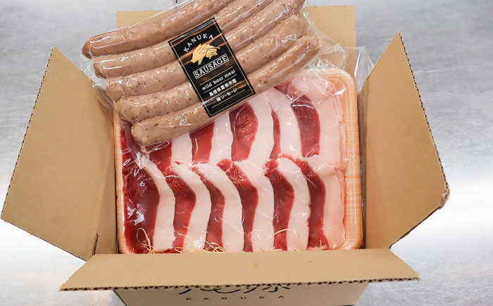 肉 猪肉 ジビエ いのしし 猪 ボタン ぼたん スライス肉 ウインナー