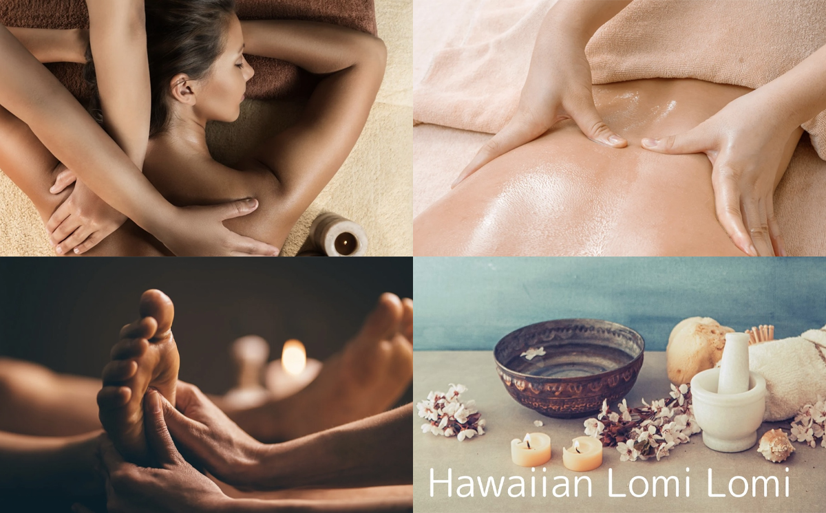 伝統的なハワイに伝わるボディケアで、疲れのある個所の集中ケアや全体のほぐしをおこないます