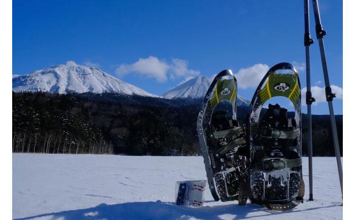 北海道旅行 体験 アウトドア スノーシュー カフェ 雪遊び 旅行 オンネトー