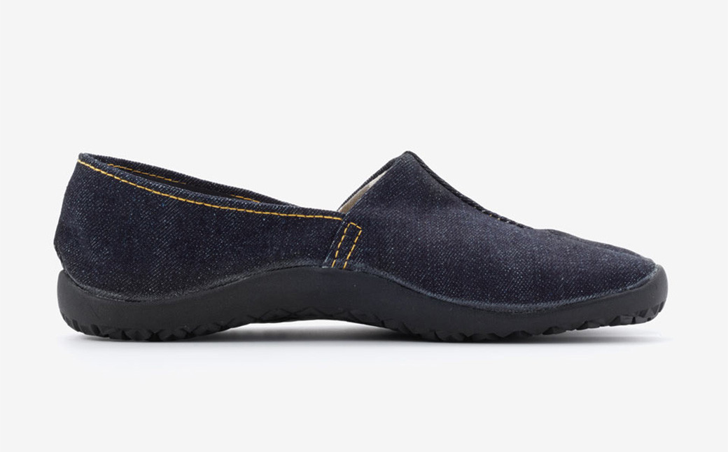 足袋型シューズ『たびりら』カラー：デニム【26.0cm】