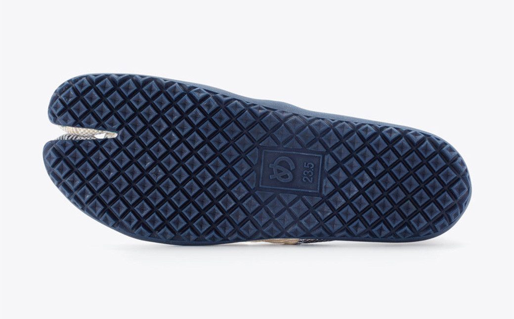 足袋型シューズ『たびりら』カラー：海【26.0cm】