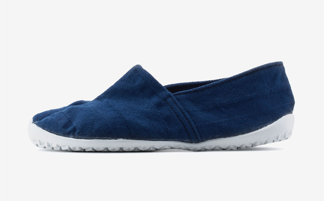 足袋型シューズ『たびりら』カラー：凪【24.0cm】