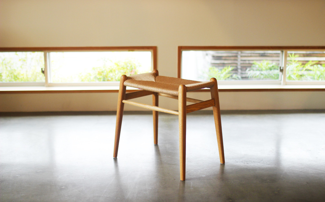 スツール【オーク材】