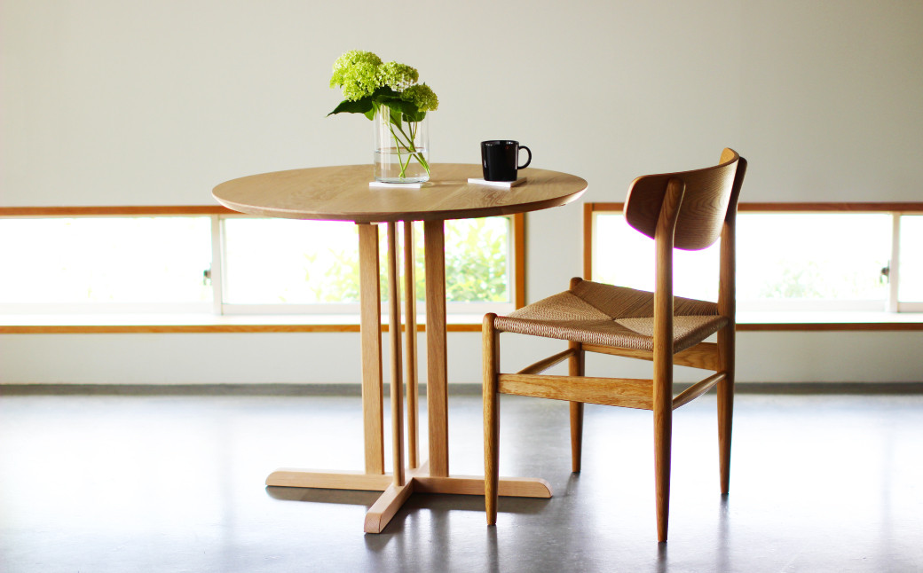 ダイニングチェア【オーク材】ナチュラル色　2020年設計