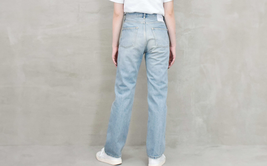 【全2サイズ】T-ASSAC BOYFRIEND ／ L.INDIGO ジーンズ