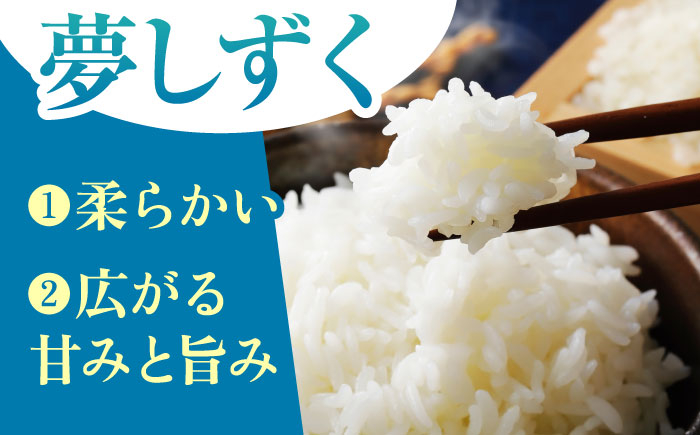 【全12回定期便】夢しずく 白米 5kg 特A評価 特A 佐賀 ブランド米 ご飯 米 お米 白米 12ヶ月