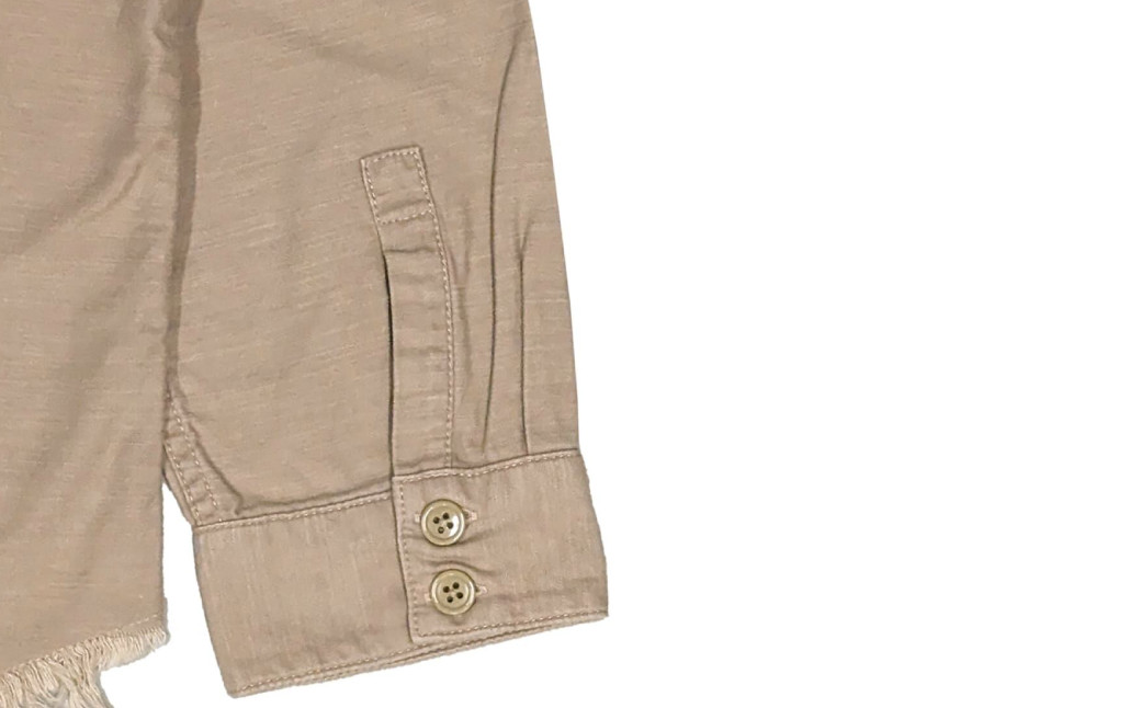 【SIZE:FREE】T-ASSACレディースミリタリーシャツ「MILITARY SH ／ BEIGE」