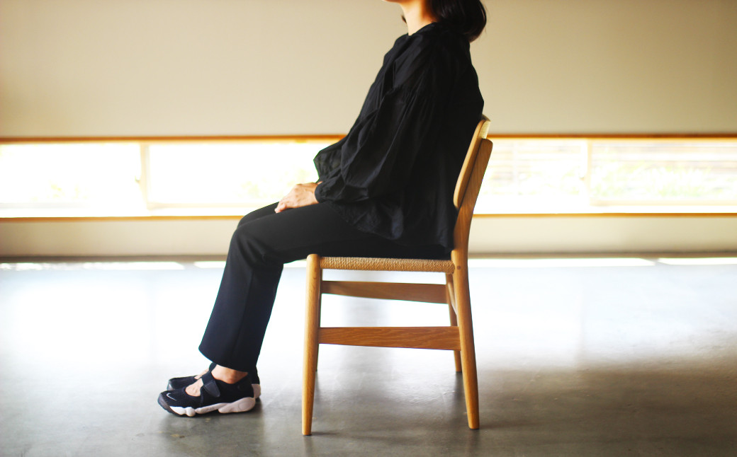 ダイニングチェア【オーク材】ナチュラル色　2018年設計